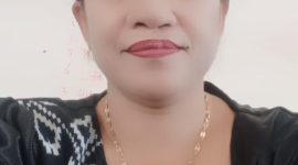 Foto : Penjabat Kepala Desa Bo'a Amelia Nggadas 