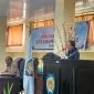 Foto : Wakil Bupati Apremoi Dudelusy Dethan membacakan pengantar Nota Keuangan di Sidang Paripurna DPRD 