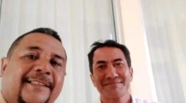 Foto : Stefanus Mbatu dan Erasmus Frans Mandato (istimewa)