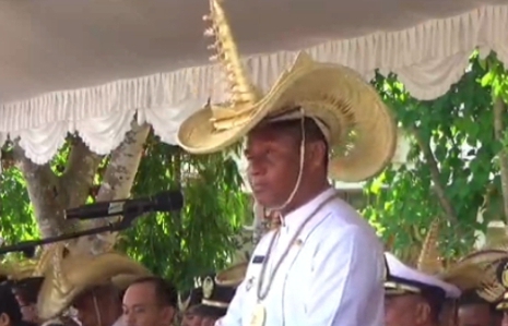 Foto : Bupati Paulus Henuk 