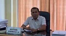 Foto : Ketua Komisi II DPRD Rote Ndao Meksi Mooy 