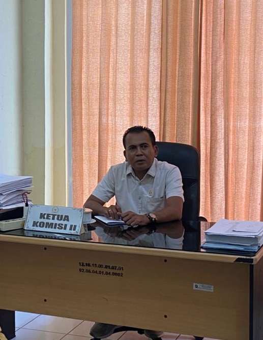 Foto : Ketua Komisi II DPRD Rote Ndao Meksi Mooy 