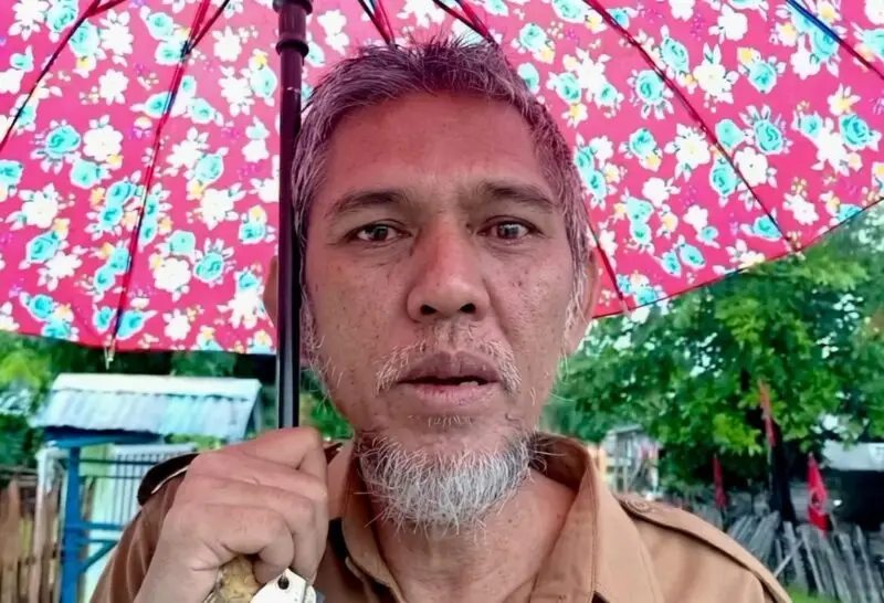 Foto : Kepala Desa Papela, Sugiarto Azhari 